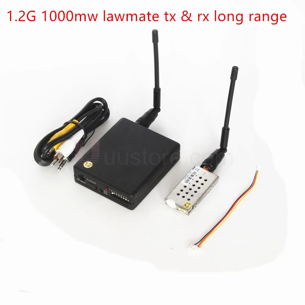 FPV LawMate 1 2 GHz 2G 1000mW 8Ch беспроводной видео передатчик и приемник дальнего действия
