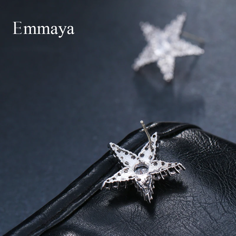 Женские классические серьги гвоздики Emmaya элегантные уникального дизайна с