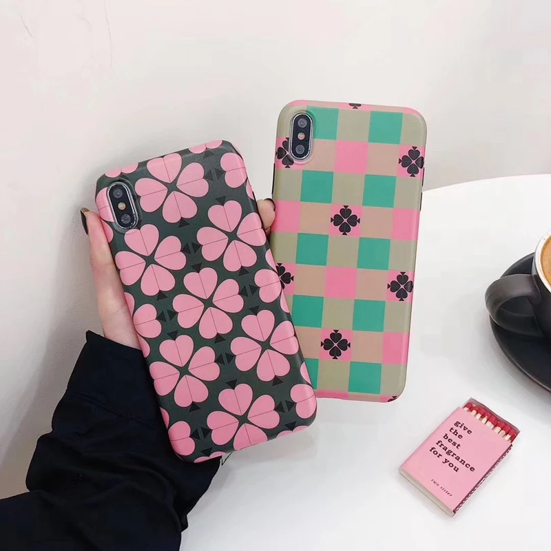 XS Max IMD чехол из мягкого ТПУ XR для телефона милый с рисунком сердца задняя Apple iPhone 5