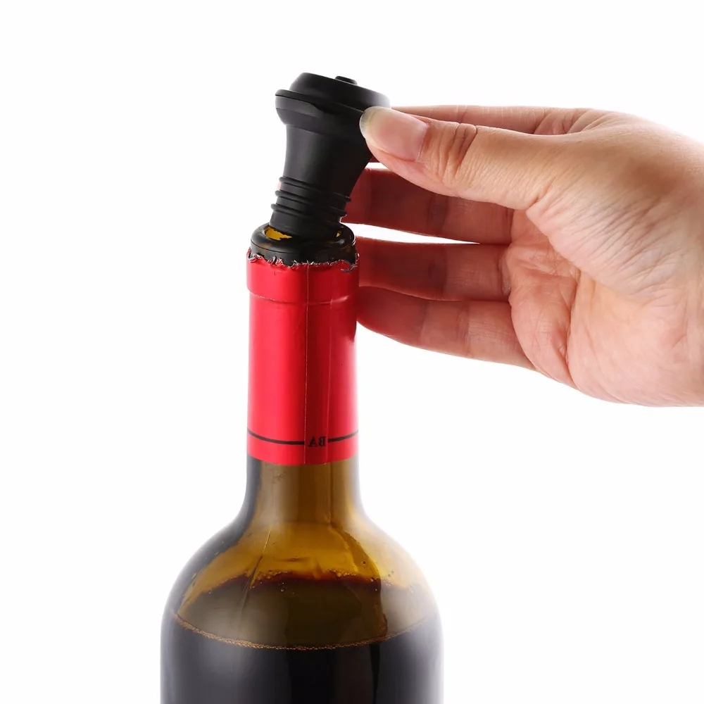 2 шт. резиновые вино вакуумная пробка всасывающая бутылка насос Хранитель