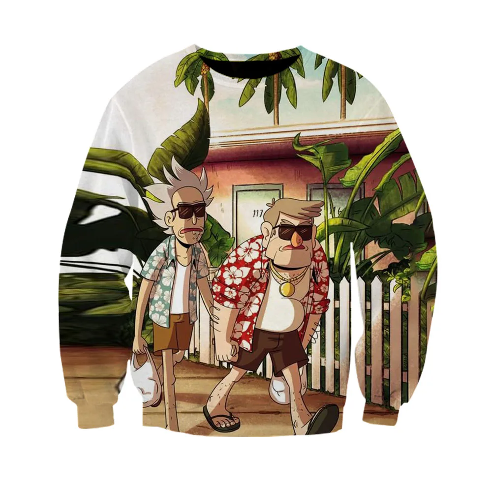 Рик и Морти Sweartshirt для мужчин женщин мужской s обувь мальчиков девочек Кофты