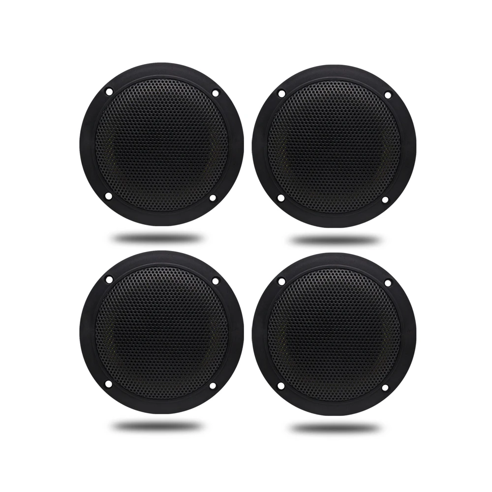 500 Вт 4-канальный Bluetooth усилитель для мотоцикла лодка аудио стерео для ATV UTV+ 4 Морские водонепроницаемые динамики для поверхностного монтажа