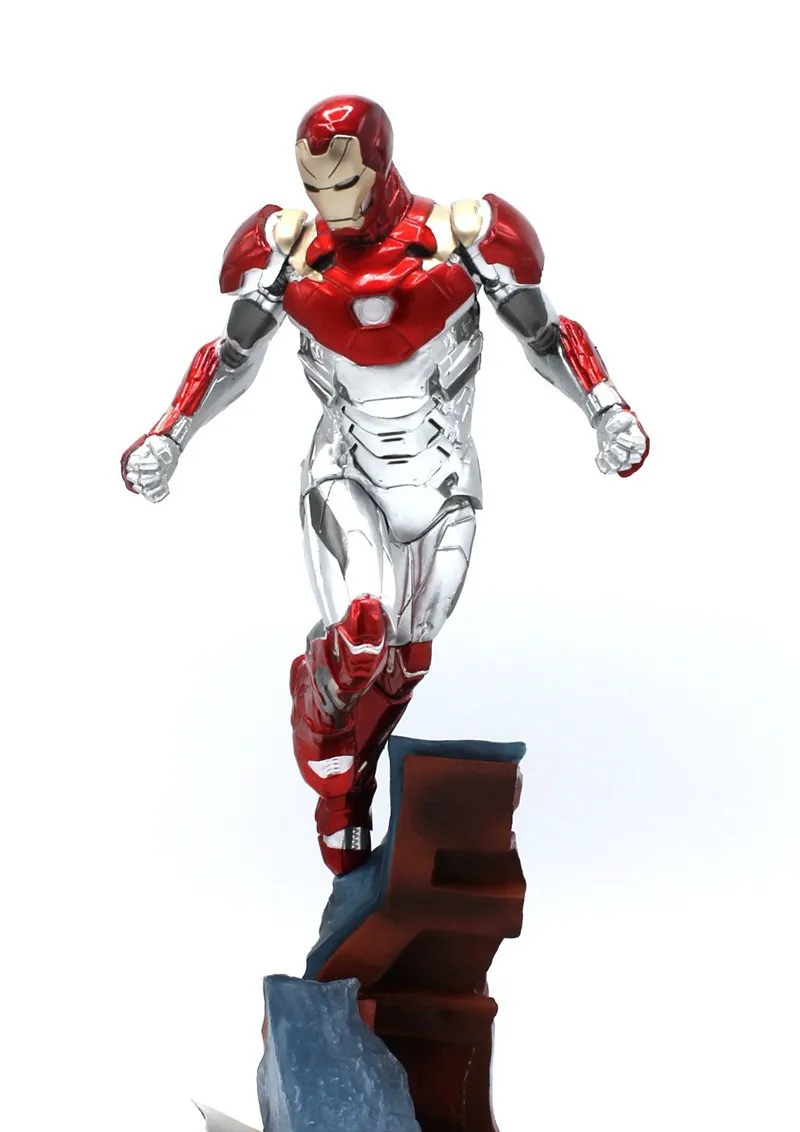 Marvel Железный человек экшн Фигурки Мстителей MK47 Ironman модель игрушки Человек-паук серия Homecoming игрушки 27 см