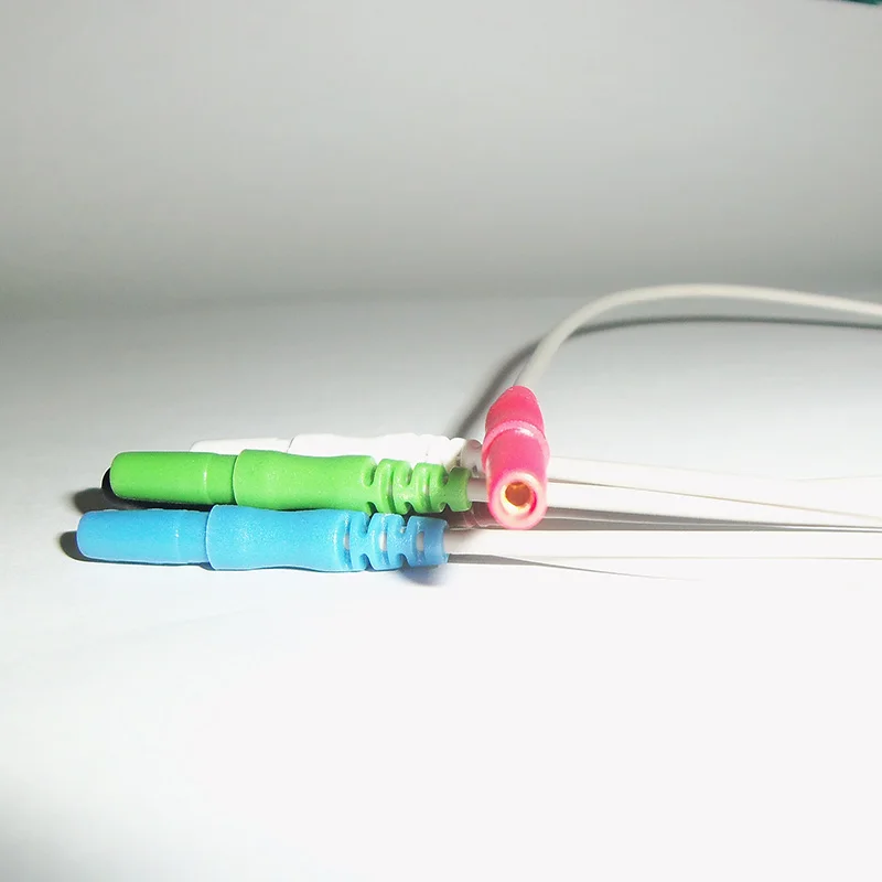 Din стиль holter 7 свинцовый электрод ECG snap|electrode|electrodes electrodeselectrode ecg |