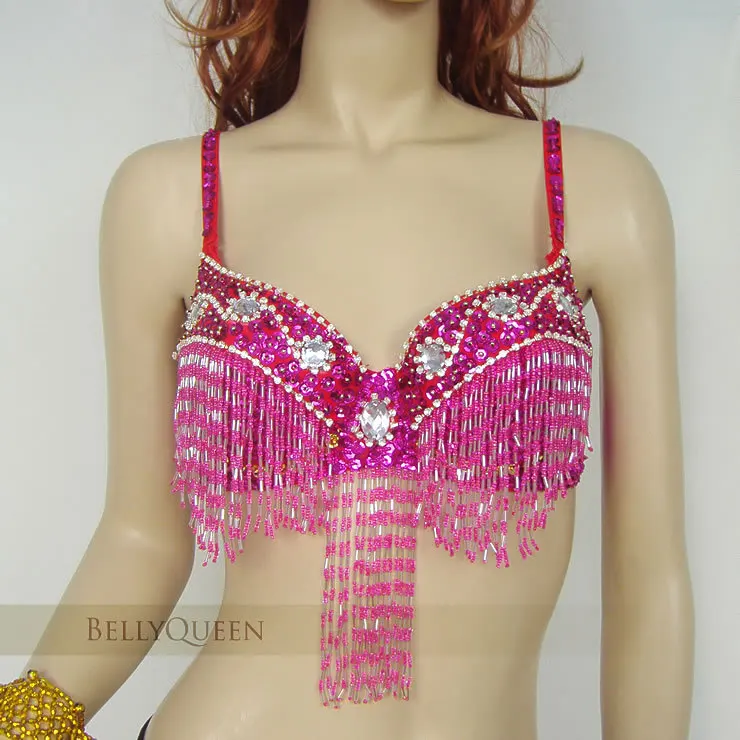 Блестящий стеклянный бюстгальтер для танца живота|costume japanese|brabra belt |