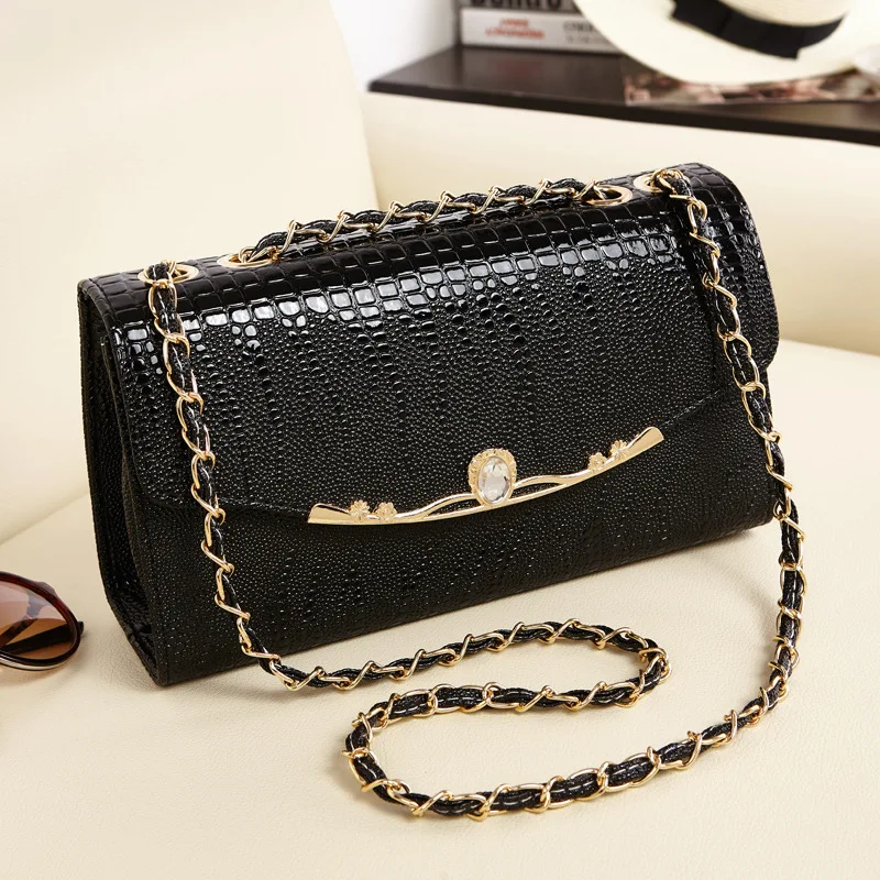 Модные небольшой лоскут Сумка Crossbody сумки Для женщин роскошный стеганый плед