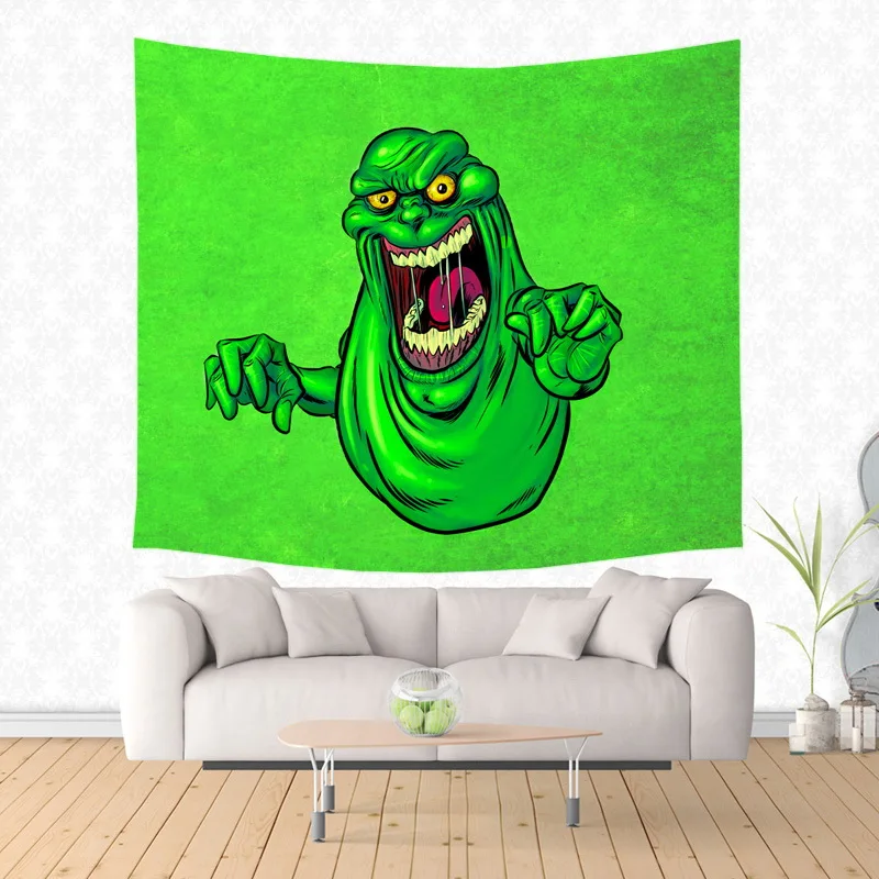Гобелен Ghostbuster Slimer на заказ скатерть пляжное одеяло домашний декоративный