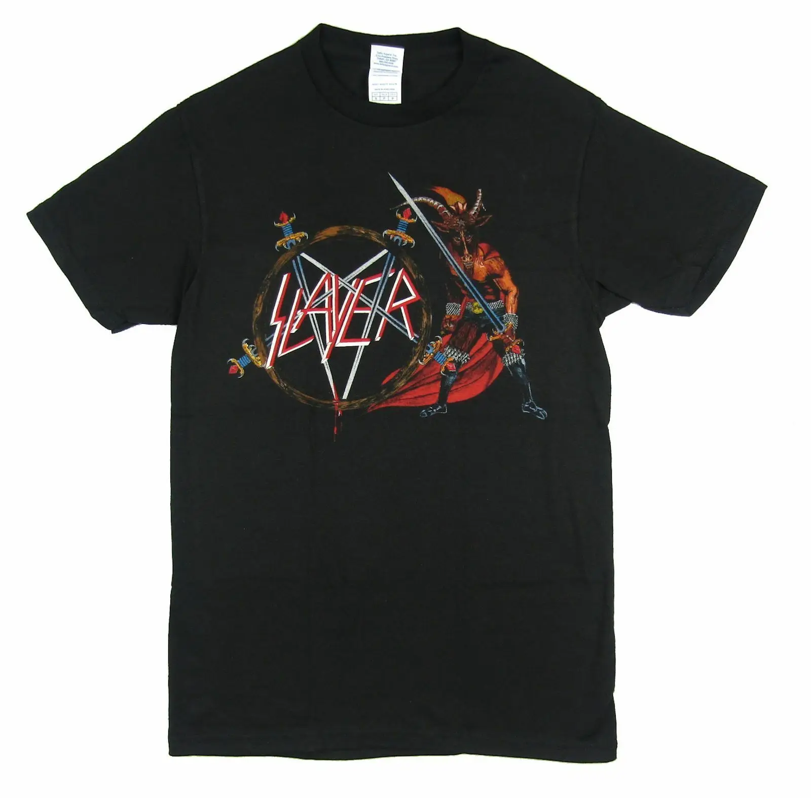 Slayer Show No Mercy Beast черная футболка новая официальная группа товар|Мужские футболки| |