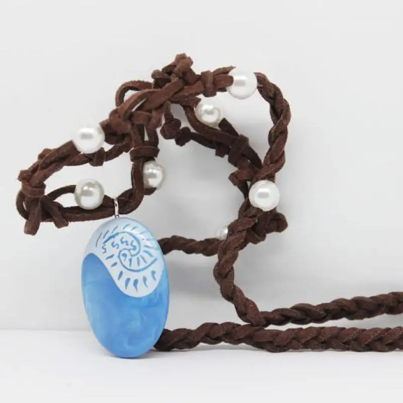 Горячие фильма Моана Цепочки и ожерелья брелок кулон Аниме фигурки игрушки