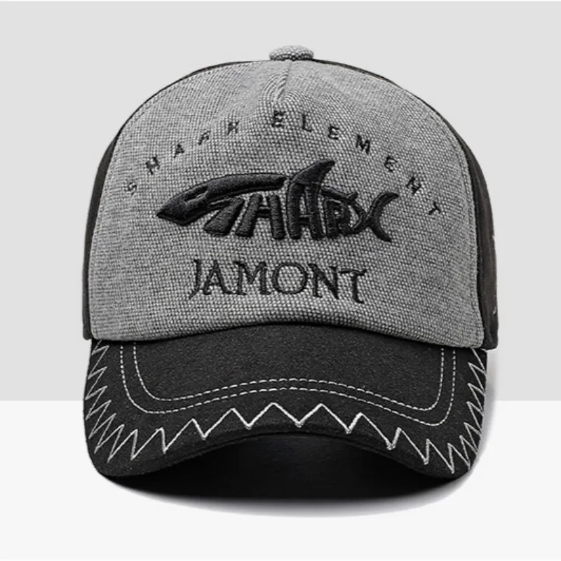 Вышивка мультфильм Детские зимние штаны Snapback Hat ветрозащитная Осень Дети Бейсбол