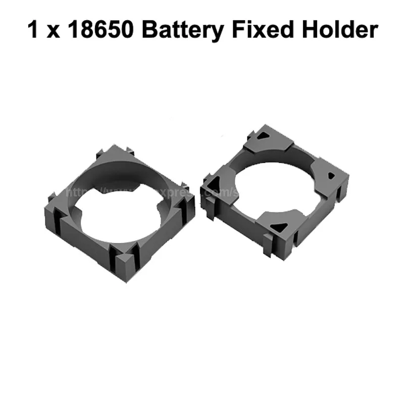 DIY 1/2/3x18650 аккумулятор с фиксированным держателем черный (10 шт.)|holder 18650|holder 18650 3holder
