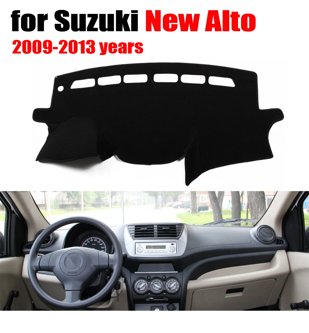 

Чехлы для приборной панели автомобиля Suzuki, новый альт 2009-2013 лет, левосторонний коврик для приборной панели, чехол для приборной панели автом...