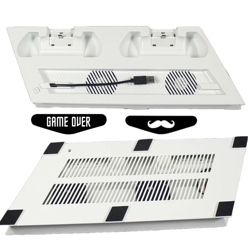 PS4 PRO охлаждающий вентилятор зарядная станция контроллеры кулер для зарядки