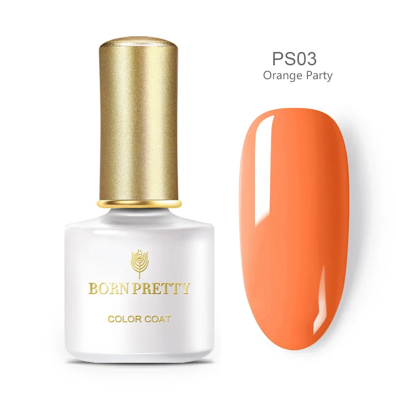 BP-PS03 BORN PRETTY 58 разноцветный Гель-лак для ногтей лак 6 мл Чистый Цвет замочить от УФ светодиодный гель лак Полупостоянный лак дизайн ногтей маникюр - Цвет: BP-PS03