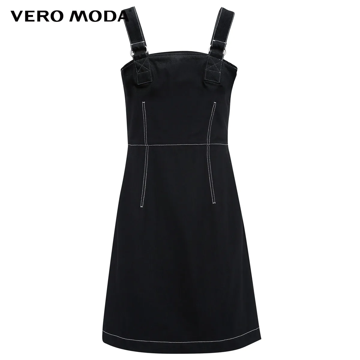 Vero Moda летнее джинсовое платье с открытой линией | 318242502|Женские платья|