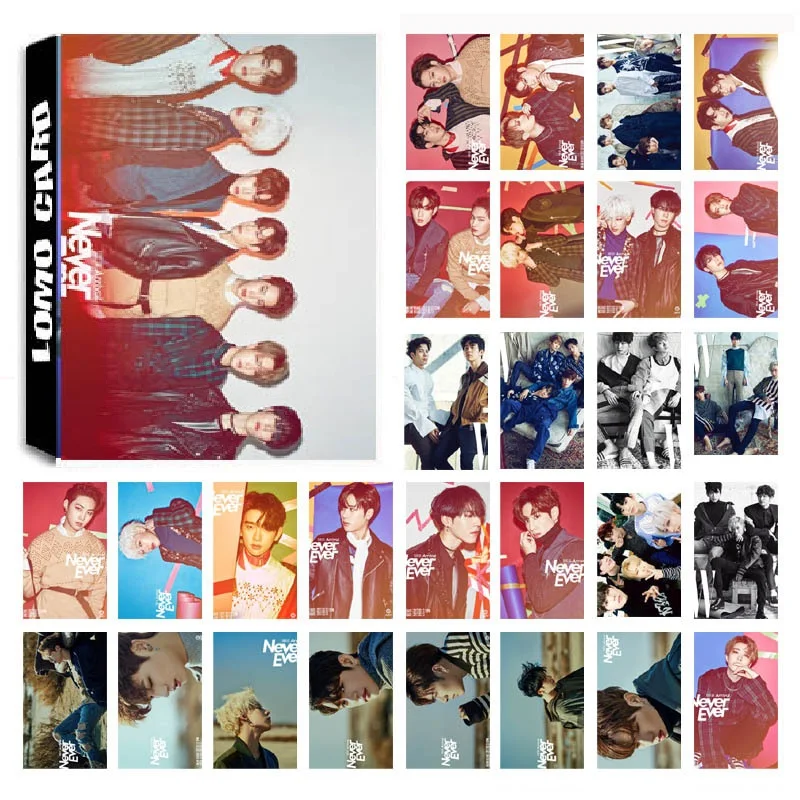 Фотоальбом KPOP GOT7 04 30 шт./компл.|Набор канцтоваров| |