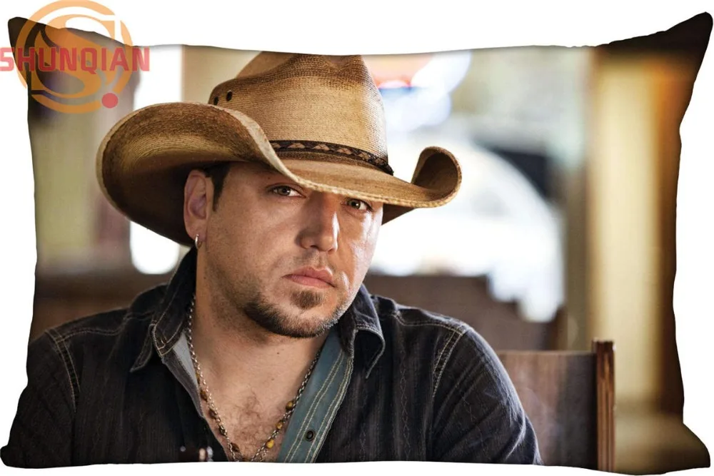 Новинка наволочка Jason Aldean прямоугольная Наволочка на молнии размеры 45x35 см 40x60 45x75