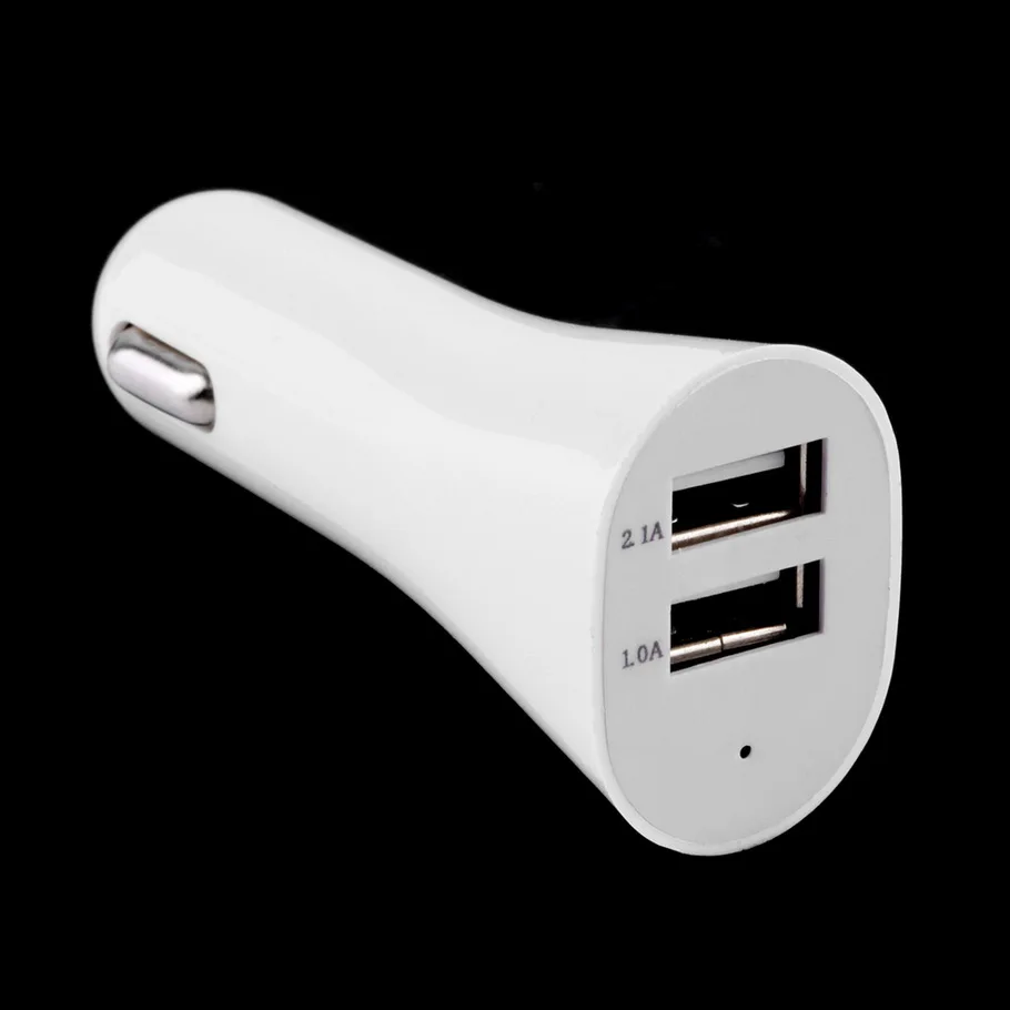 Оригинальный Универсальный 3.1A двойной USB Автомобильное зарядное устройство Мини