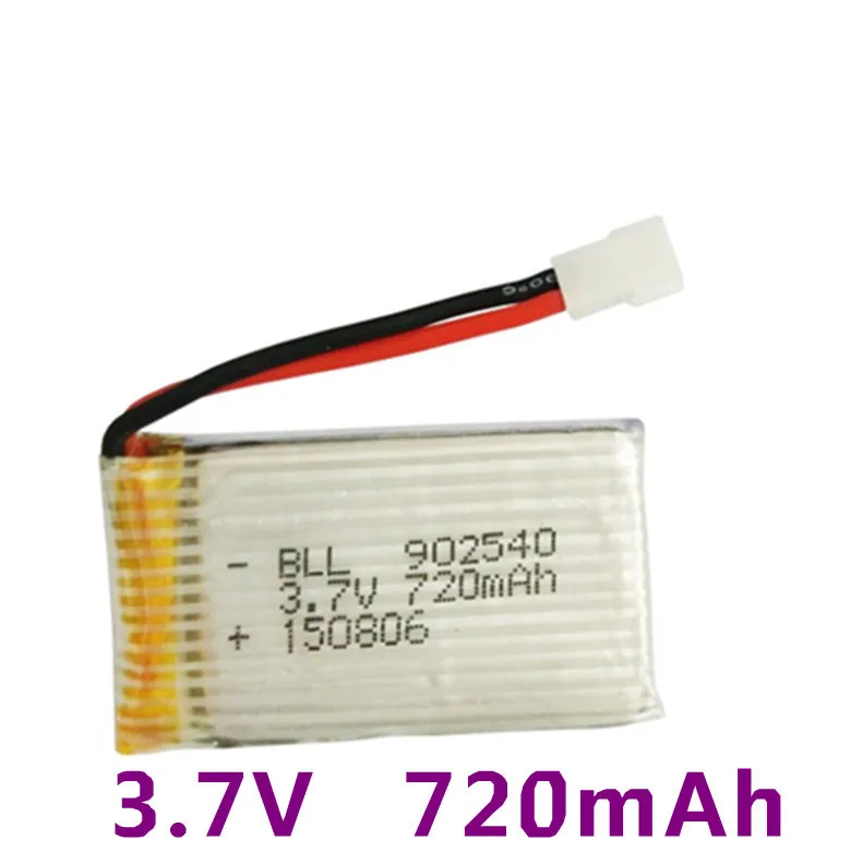 Syma X5C X5SC X5SW X5C-1 V931 H5C CX-30 SS40 FQ36 T32 T5W H42 3 7 V 720mAh комплект литиевых батарей 5 + 1 баланс