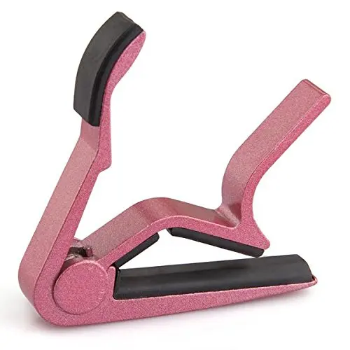 8X Зажим ключ триггер Capo для акустической классической электрогитары (розовый) |