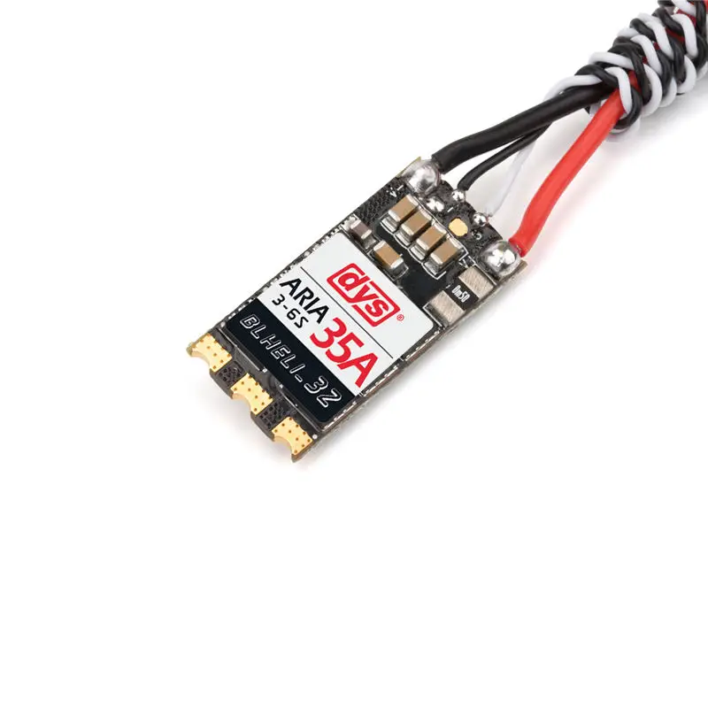 Оригинальный DYS Aria BLHeli_32bit 35A 35amp бесщеточный ESC 3 S-6 S Dshot1200 готовый встроенный