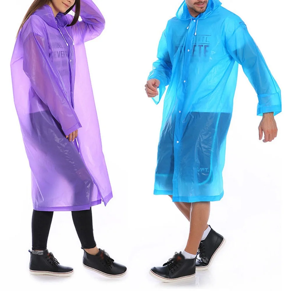 Непромокаемый плащ с капюшоном для взрослых и детей мужчин женщин непромокаемый
