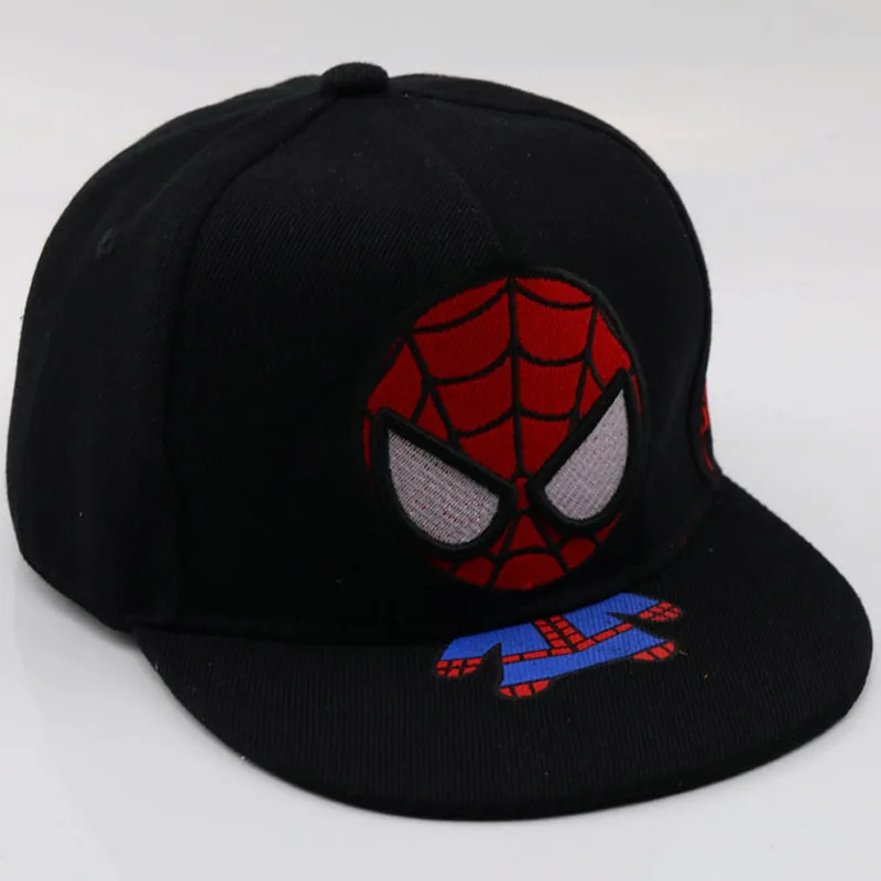 Spider(not mesh) 4 Doitbest/Летняя бейсбольная кепка в стиле хип-хоп для детей от 2 до 8 лет, капитан, Человек-паук, осенние детские солнцезащитные шляпы для мальчиков и девочек сетчатые бейсболки - Цвет: Spider(not mesh) 4