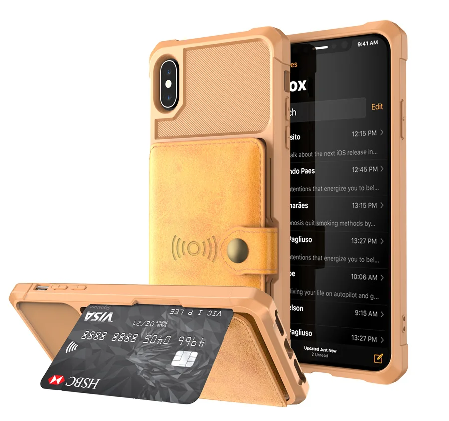 IQD для iphone X XS MAX XR кошелек чехол Роскошный автомобильный Магнитный pu кожаный чехол Защитная задняя карта для iphone 8 7 6 6s Plus чехол s