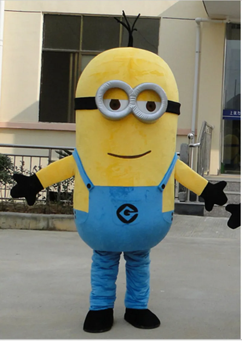 Косплей костюм Миньона для взрослых 2014|mascot costume|character costumesminion mascot costume adult |
