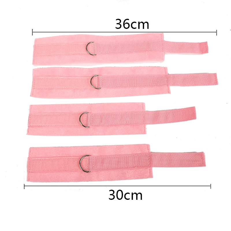 SM для кроватного удерживания Фетиш связывание ограничители раб кровать