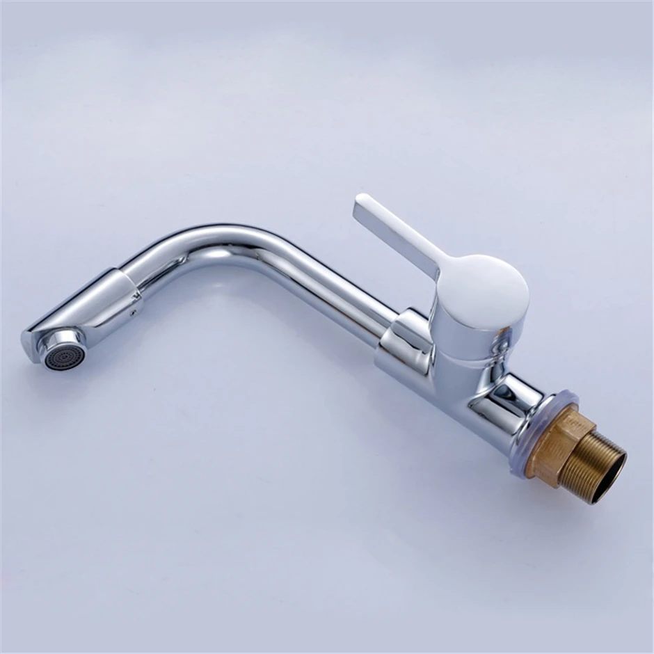 Смеситель для ванной комнаты с поворотом на 360 градусов легко мыть раковины и