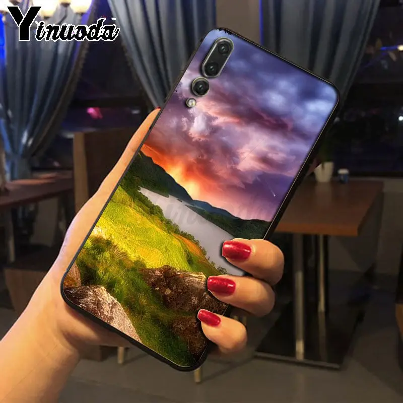 Чехол для мобильного телефона Yinuoda Mountain scenery Landscape Huawei honor 8x 7a P20Lite P10 Plus Mate10Lite Mate20 P20
