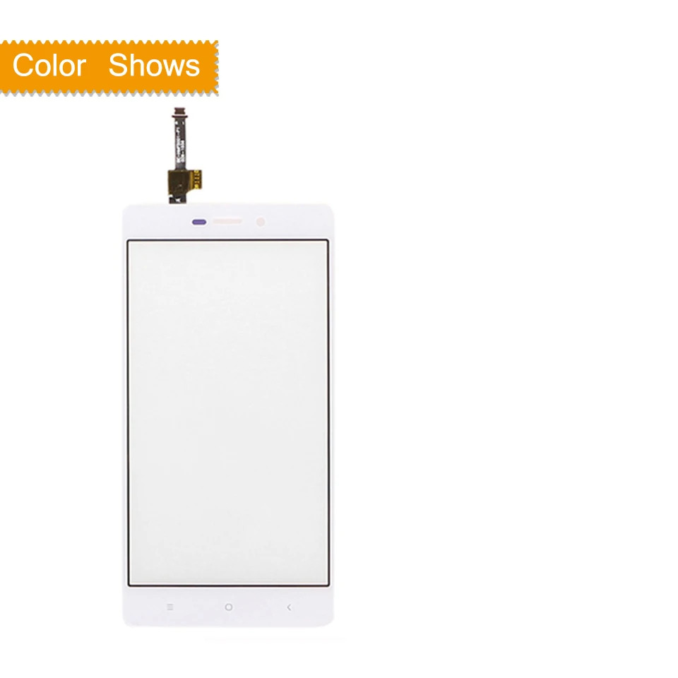 white no gift Для Xiaomi Redmi 3 Redmi 3S 3 Pro 3X сенсорный экран дигитайзер Сенсорная панель сенсор переднее внешнее стекло Redmi 3S сенсорный экран - Цвет: white no gift