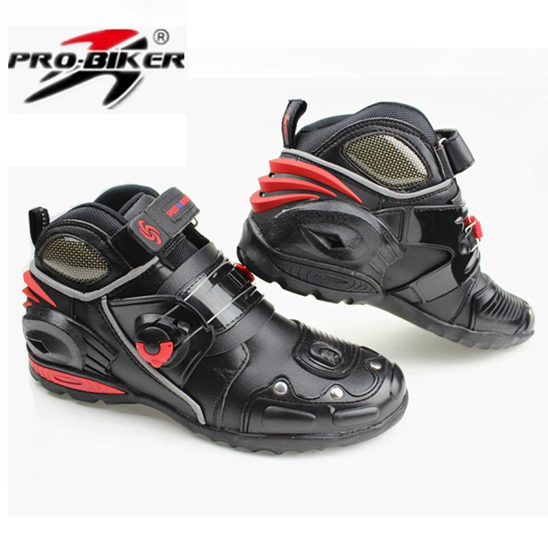 Мотоциклетные гоночные ботинки защитная обувь для мотоциклов лодок велосипедов