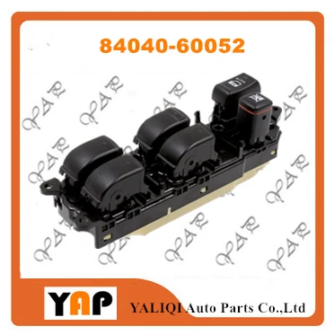 Переключатель Стеклоподъемника для LexusToyota Land Cruiser RX330 RX350 RX400h GX470 3.3L 3.5L 4.7L 5.7L 84040-60052