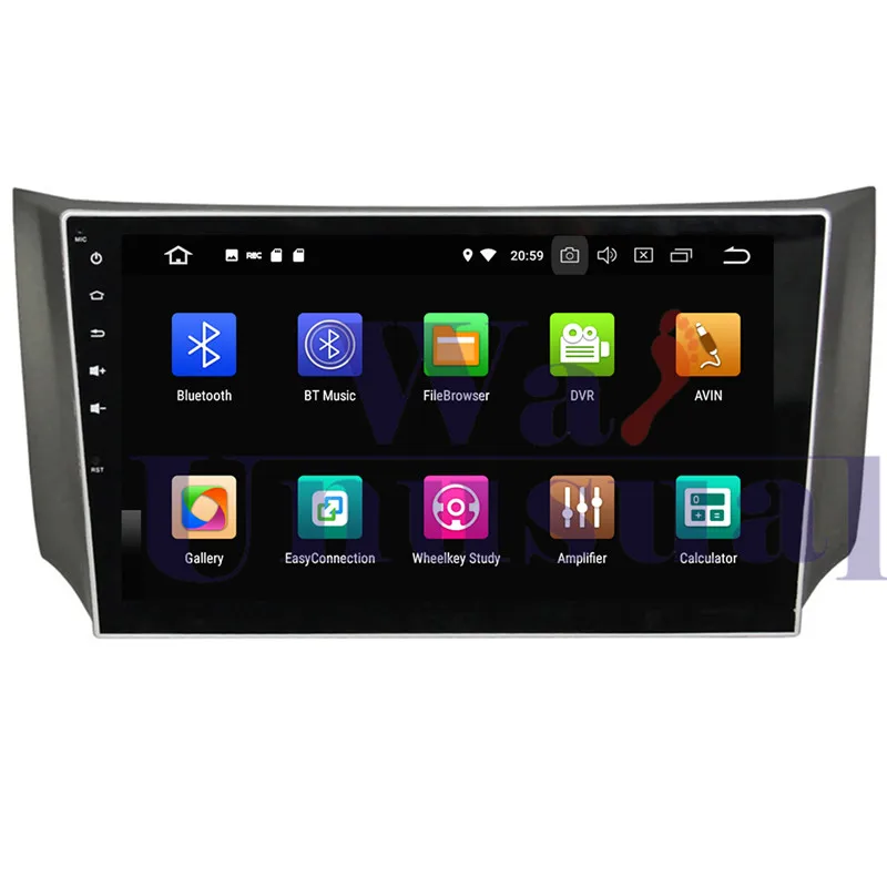 Wanuary Android 9 0 Автомобильный GPS навигатор для Nissan Sylphy 2012 2013 2014 2015 плеер авторадио два