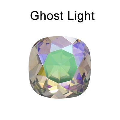 Ghost Light 36 шт. Стразы с красочной аппликацией, хрустальные точечные Стразы модные ювелирные изделия из камня, Стразы для одежды, стеклянные камни, художественный Декор - Цвет: Ghost Light