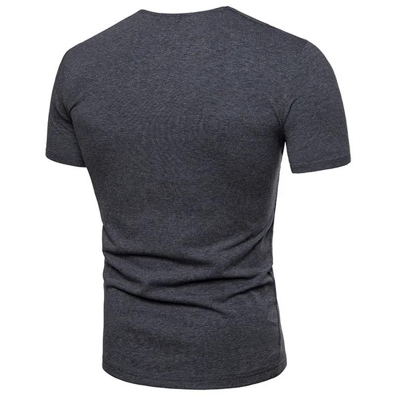 Pui men tiua 3XL летние базовые футболки мужские с коротким рукавом и круглым вырезом
