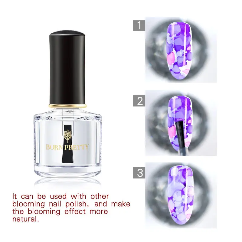 BORN PRETTY Nail Art Цветущий лак для ногтей цветок лак для ногтей Живопись лак Декоративный Лак для ногтей DIY дизайн Lak Na Nehty 6 мл