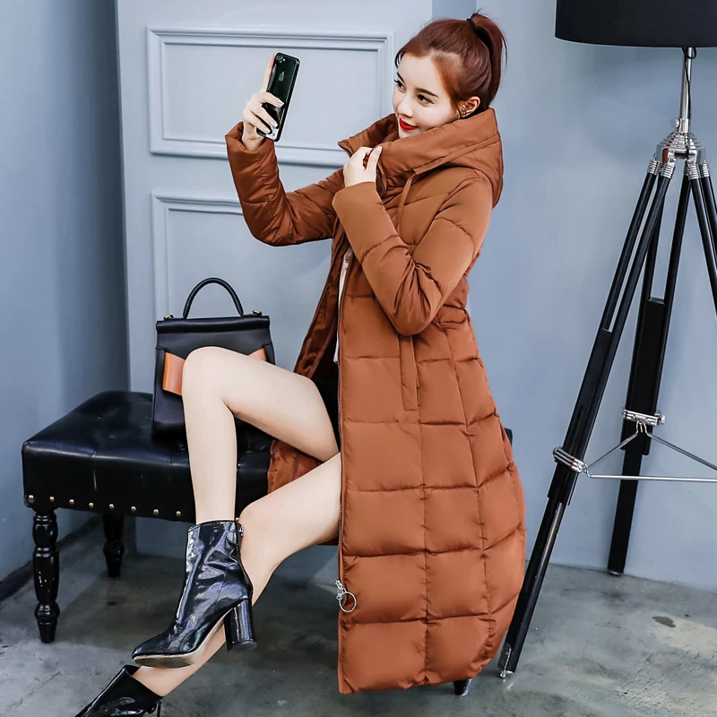 2019 Мода Осень Зима куртка для женщин с длинным рукавом Твердые толстые