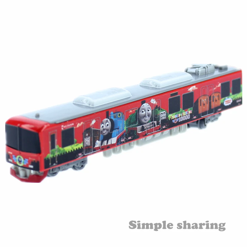 Takara Tomy TOMICA № 124 KEIHAN ж/д Паровозик модель автобуса Комплект аниме Рисунок Литья под давлением для игрушки Миниатюрный туристические безделушка