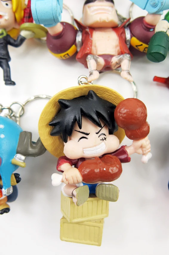 Новинка 2016 лидер продаж цельный брелок для ключей 1 набор/9 шт. 5-6 см экшн-фигурка