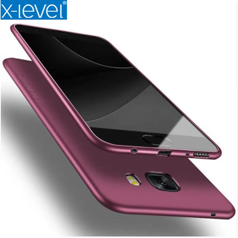 C9 Pro X-Level Guardian мягкий матовый Силиконовый из ТПУ чехол для телефона для samsung C5 Pro Utral тонкий скраб задняя крышка для samsung c7 PRO
