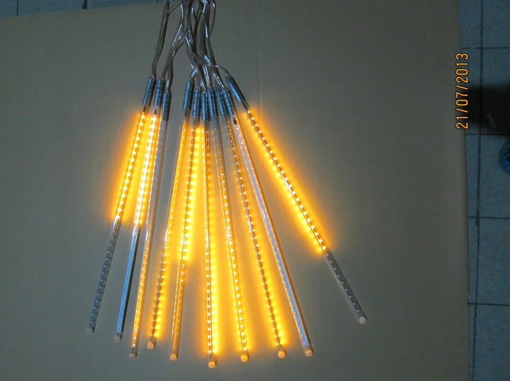 5sets/lot LED SMD2835 72leds Double Side Meteor Shower Rain Light Led Tube 12 * 800mm10 Pieces / Set Ac85-265v | Лампы и освещение