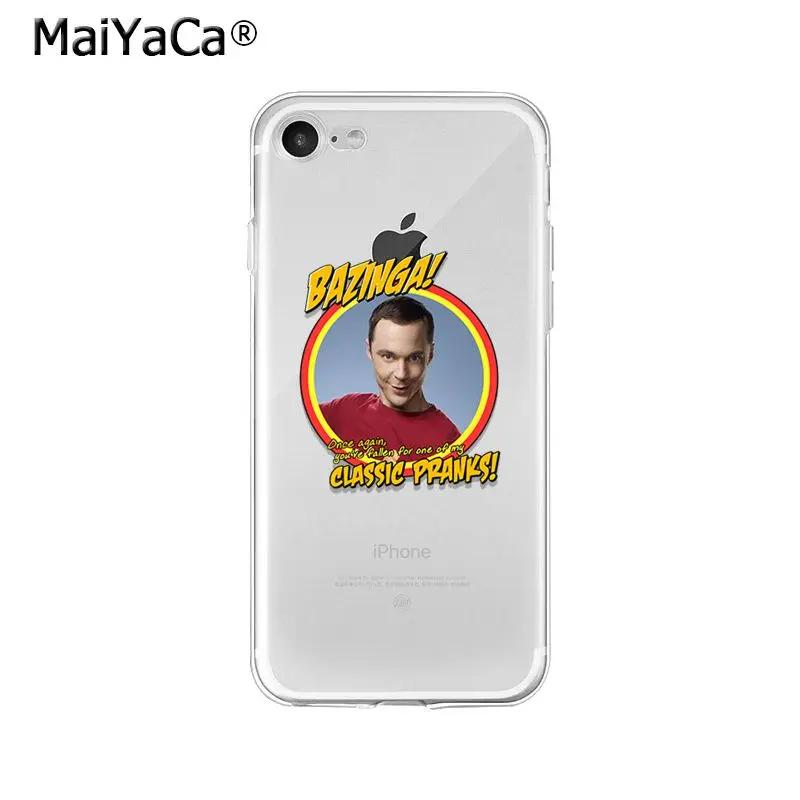 A10 MaiYaCa The Big Bang Theory TBBT TPU Мягкий силиконовый чехол для телефона, чехол для Apple iPhone 8 7 6 6S Plus X XS MAX 5 5S SE XR - Цвет: A10