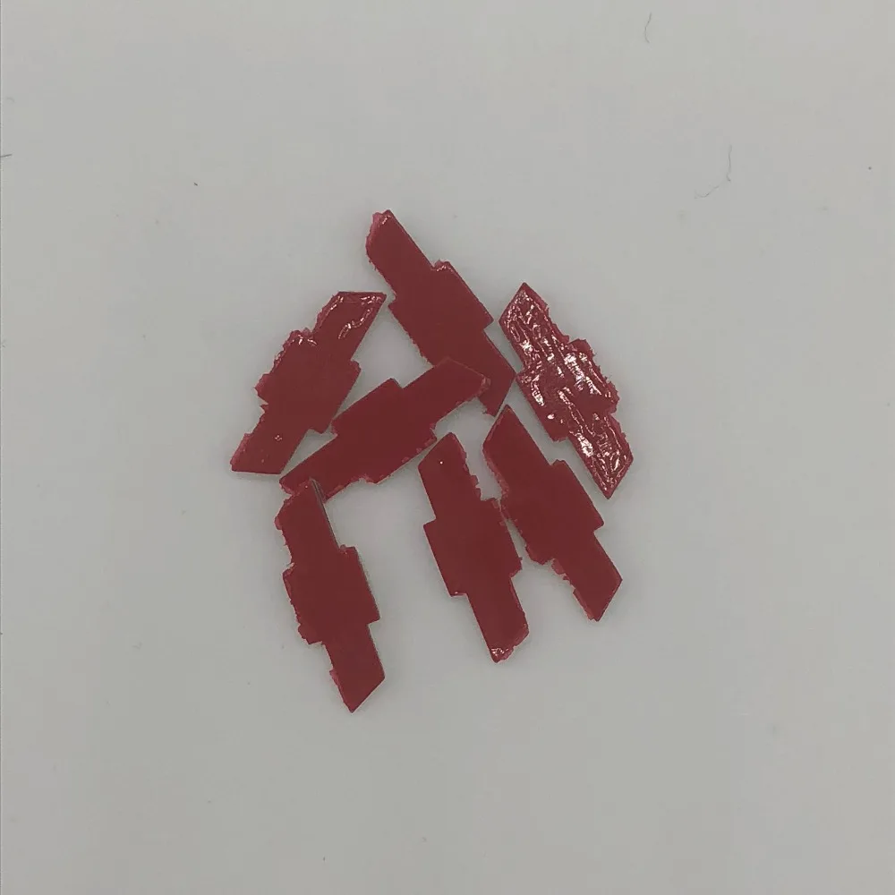 2 шт./лот Размер 18X6mm пульт дистанционного управления брелок для ключей значок