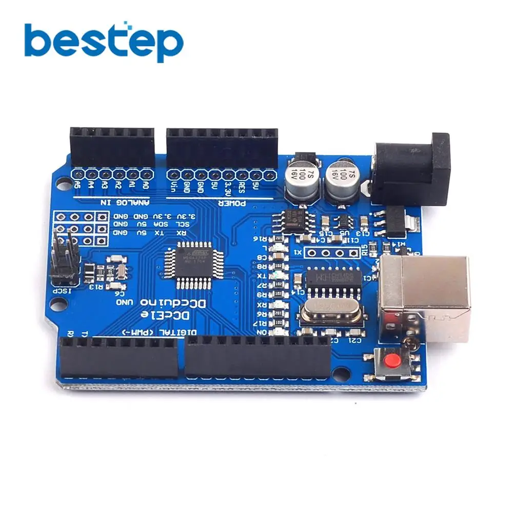 Макетная плата ATmega328P CH340 CH340G для Arduino Набор творчества с прямым штырьком (без