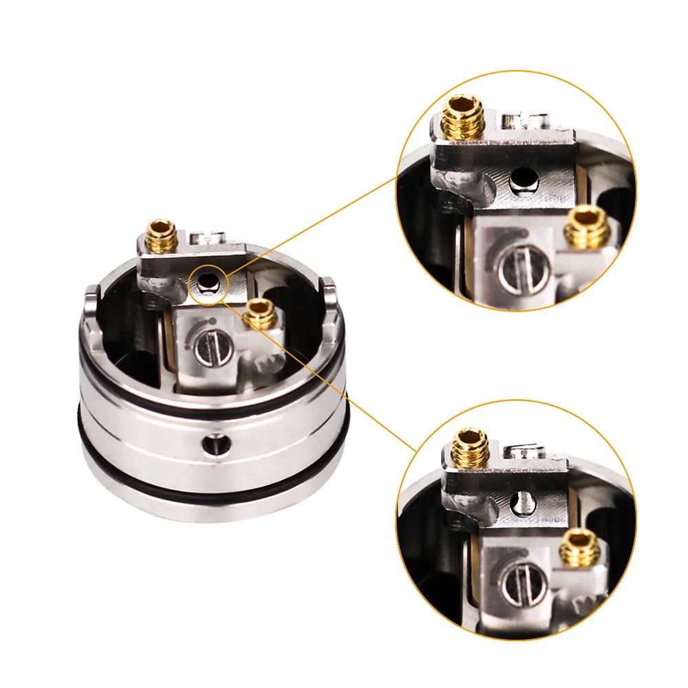 Вейп-испаритель Vapefly Holic MTL RDA электронная сигарета с одной катушкой 22 2 мм боковым