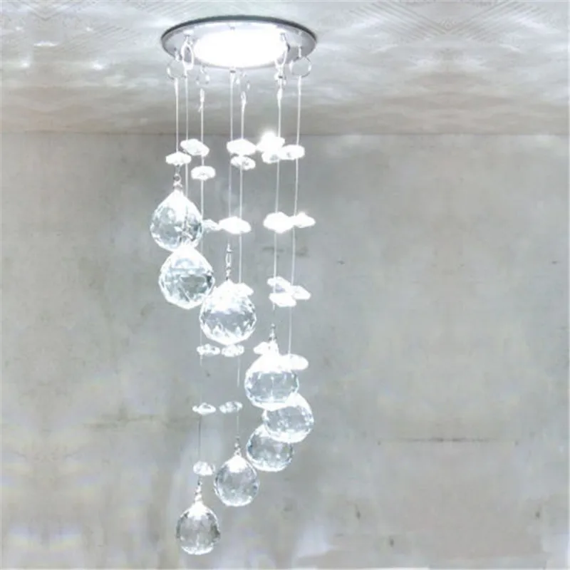 Современные хрустальные люстры потолочные светильники светодиодный подвесной