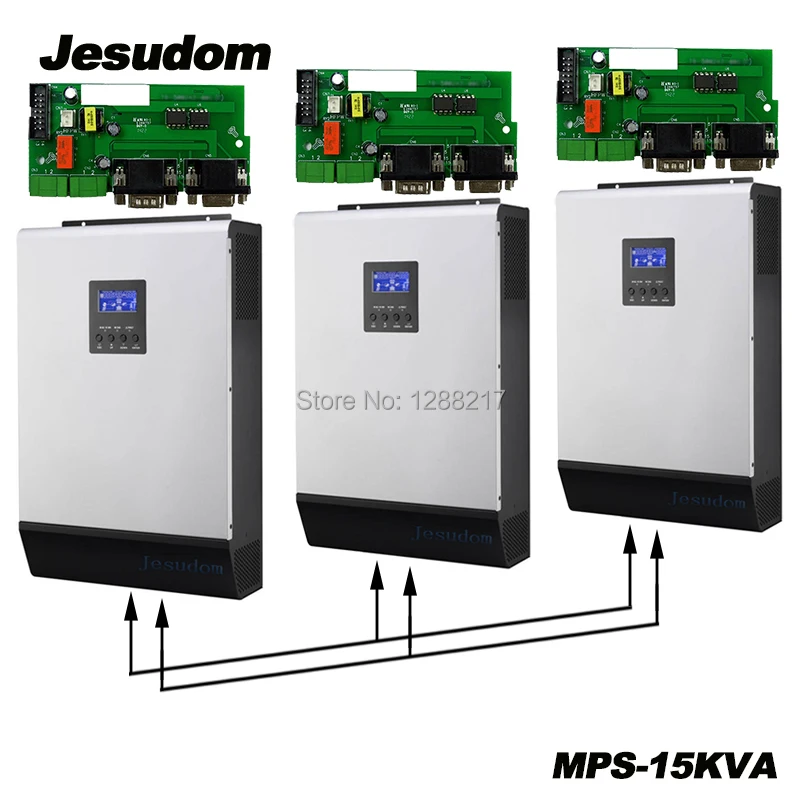Параллельная карта для 4KVA 5KVA Гибридный инвертор для солнечной батареи параллельная модель для PS/MPS Солнечный инвертор